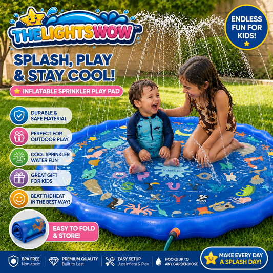 THELIGHTSWOW™ KiddoSpace XL 59" / 150 cm Splash Pad