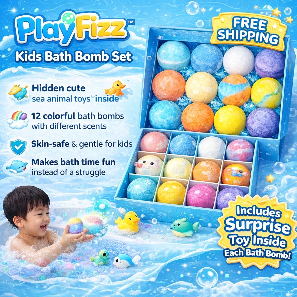 thelightwow™ – Easter Surprise Bath Bombs WITH TOYS for KIDS