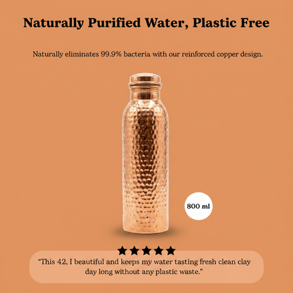 Naturally Purified Water, Plastic Free