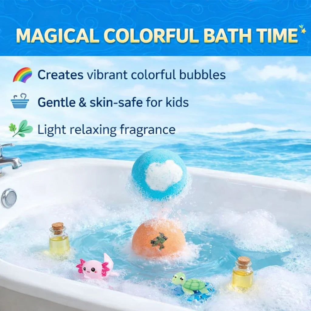 thelightwow™ – Easter Surprise Bath Bombs WITH TOYS for KIDS