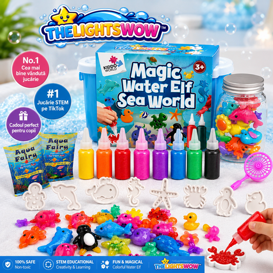 thelightswow™ Magic Water Creatures – Ocean World (3+ years)