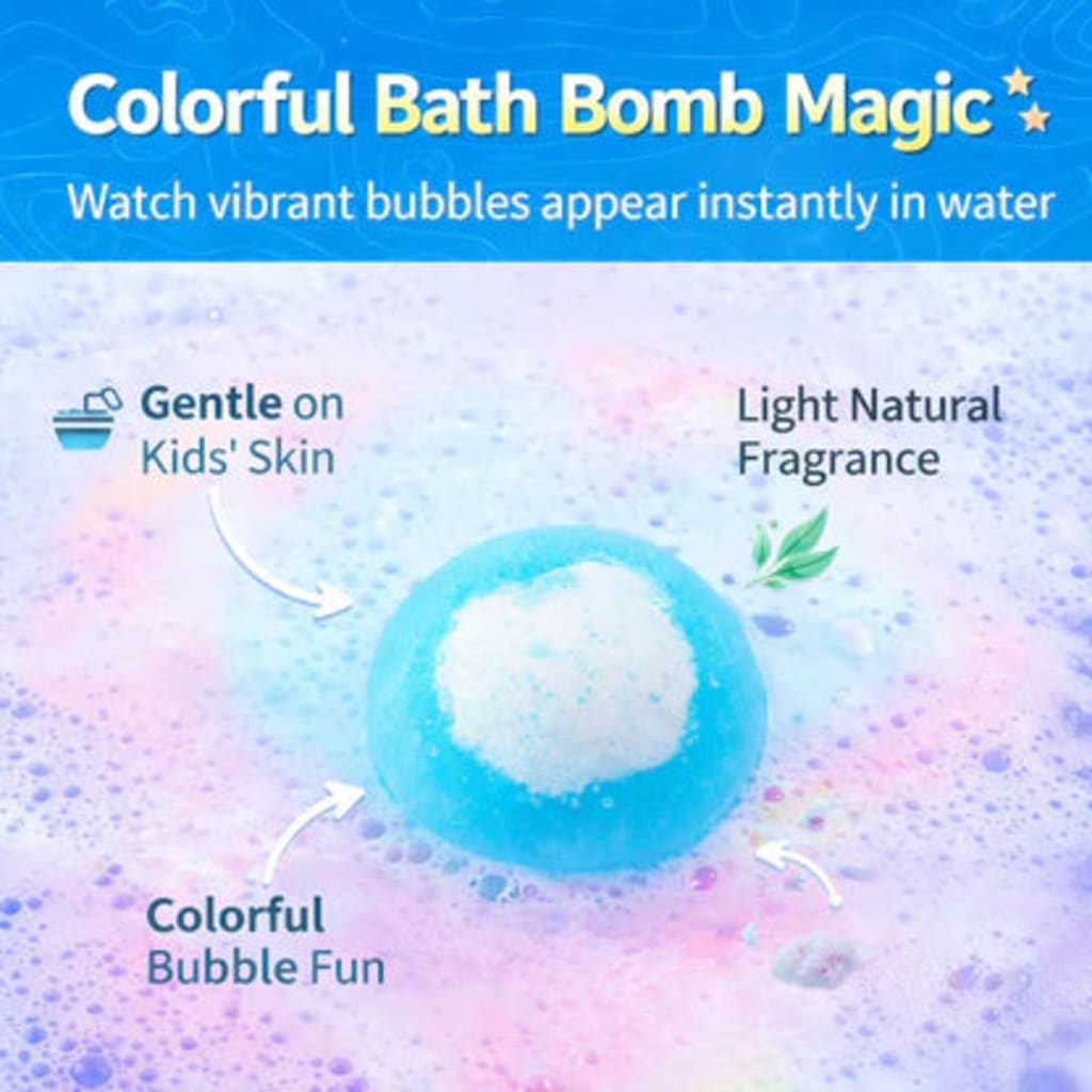 thelightwow™ – Easter Surprise Bath Bombs WITH TOYS for KIDS