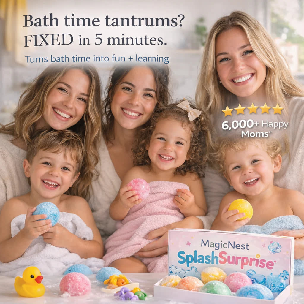 thelightwow™ – Easter Surprise Bath Bombs WITH TOYS for KIDS