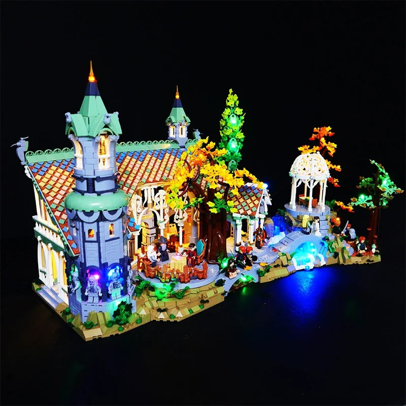 Light Kit For THE LORD OF THE RINGS: RIVENDELL 10316