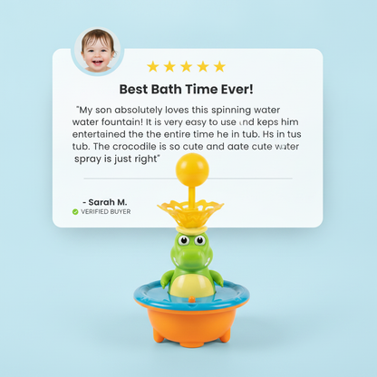 THELIGHTSWOW™ Splash Crocodile Bath Toy