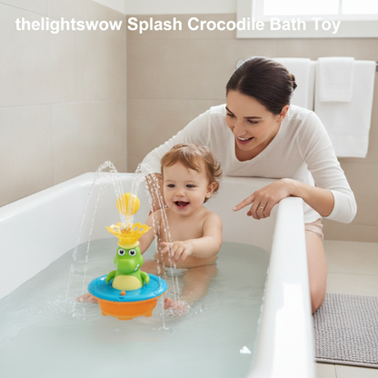 THELIGHTSWOW™ Splash Crocodile Bath Toy